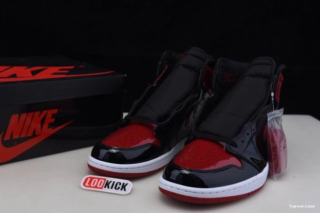 HYPE Bred 555088-063 1 Air High Jordan Patent OG 0725